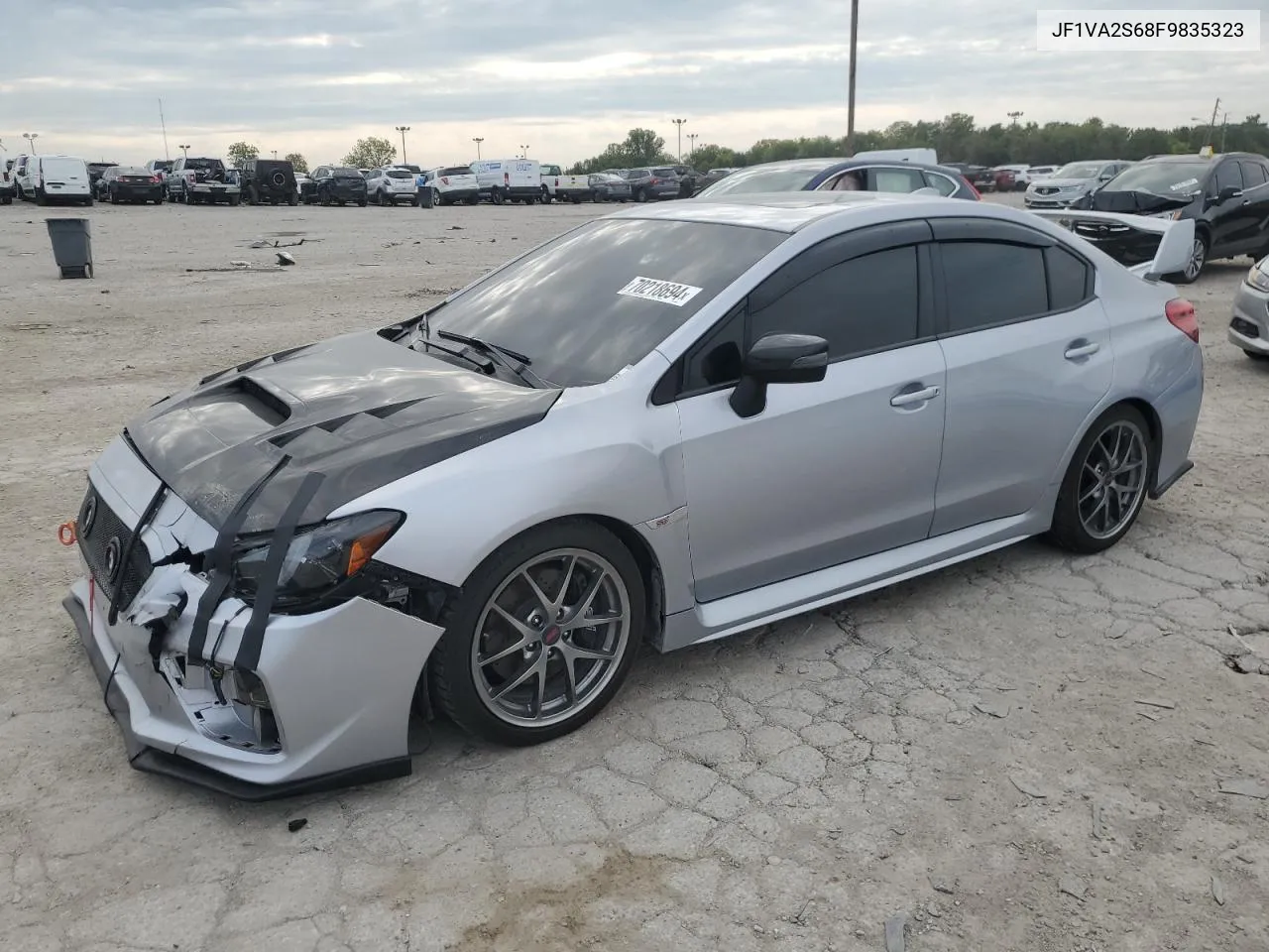 2015 Subaru Wrx Sti Limited VIN: JF1VA2S68F9835323 Lot: 70218694