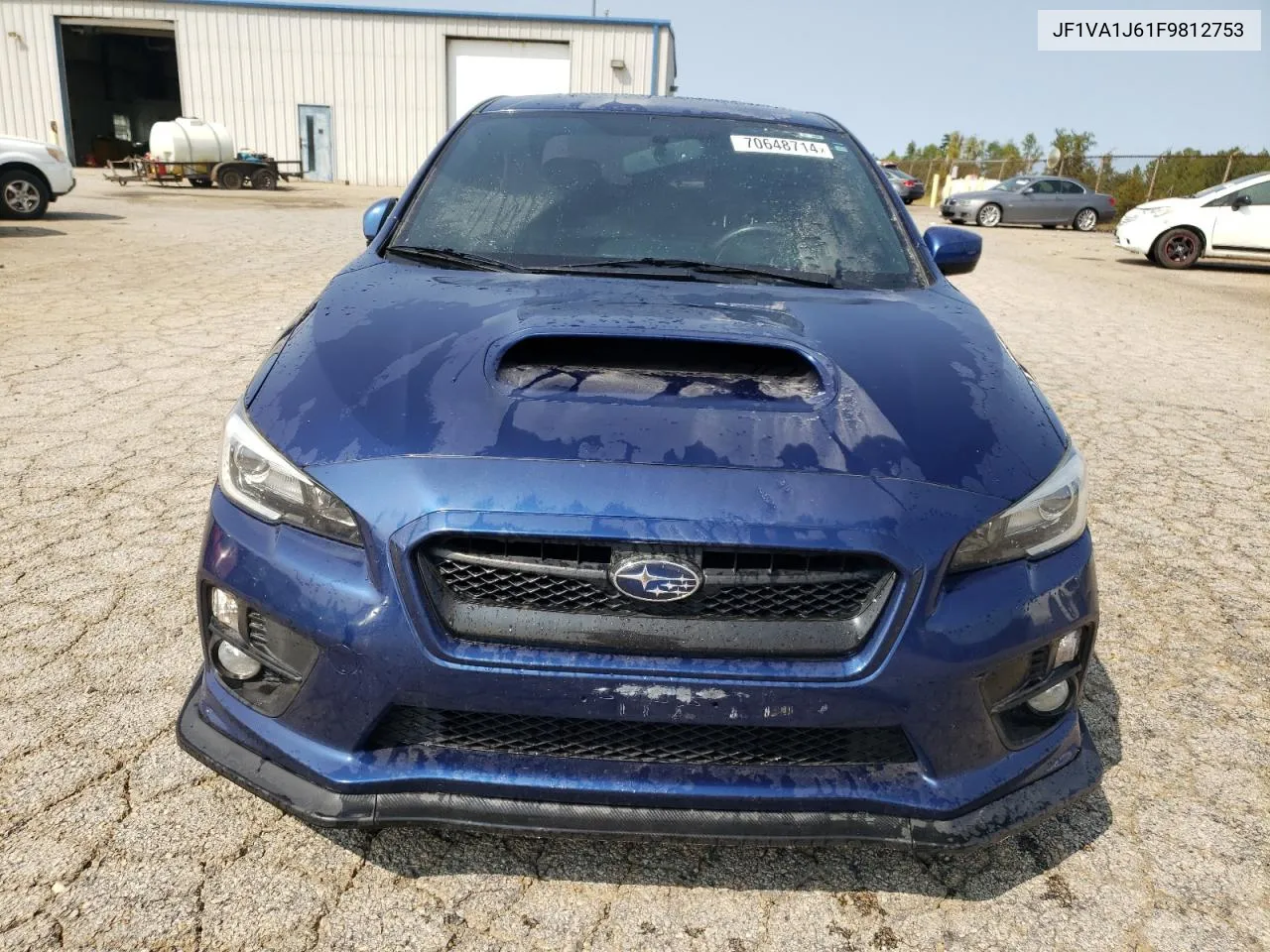 2015 Subaru Wrx Limited VIN: JF1VA1J61F9812753 Lot: 70648714