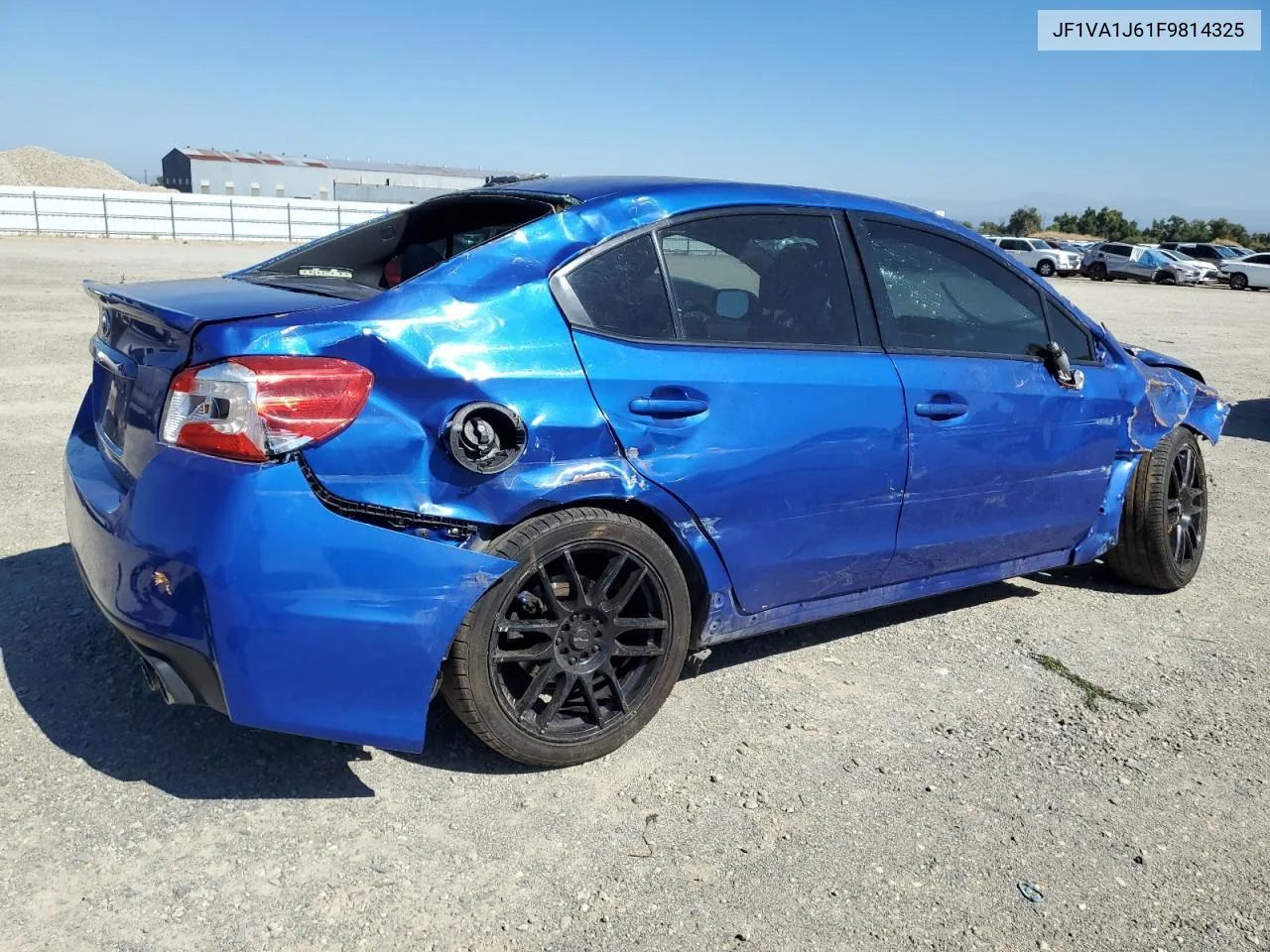 2015 Subaru Wrx Limited VIN: JF1VA1J61F9814325 Lot: 73236824