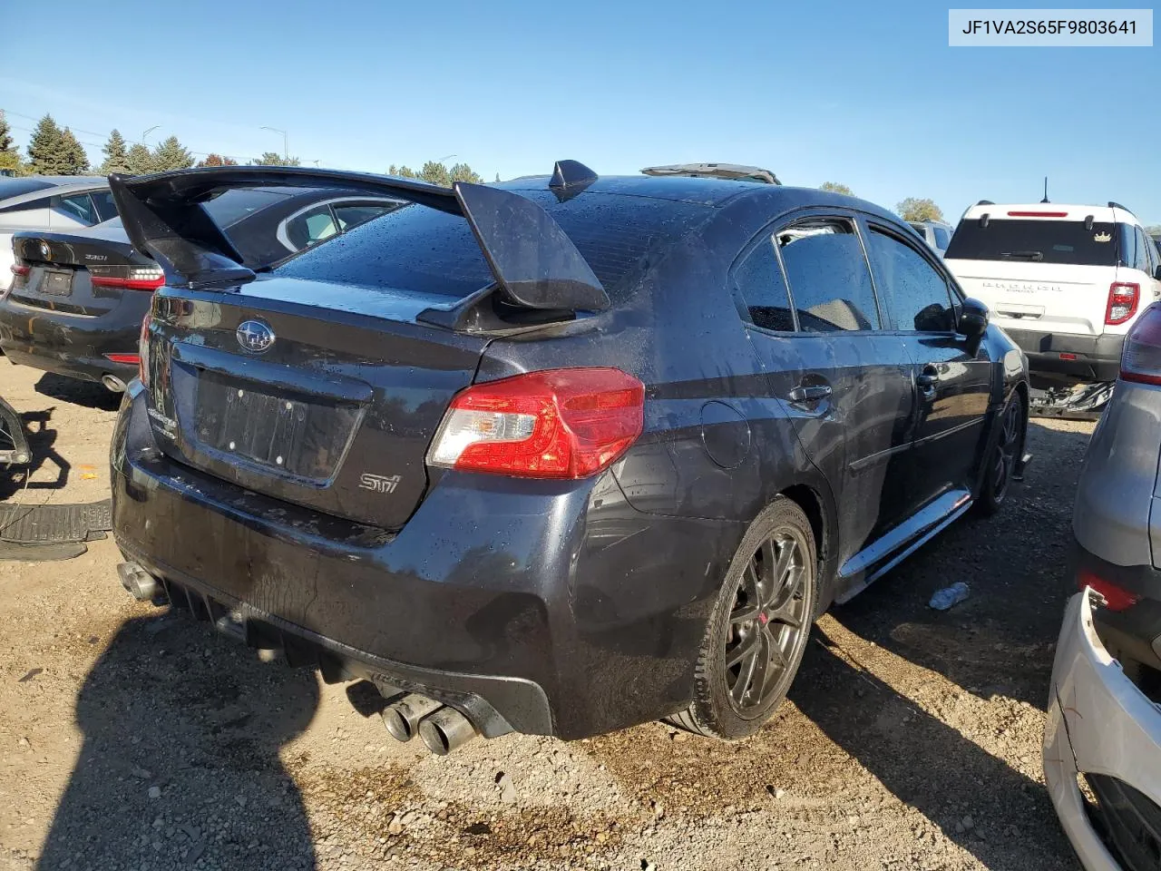 2015 Subaru Wrx Sti Limited VIN: JF1VA2S65F9803641 Lot: 76237824