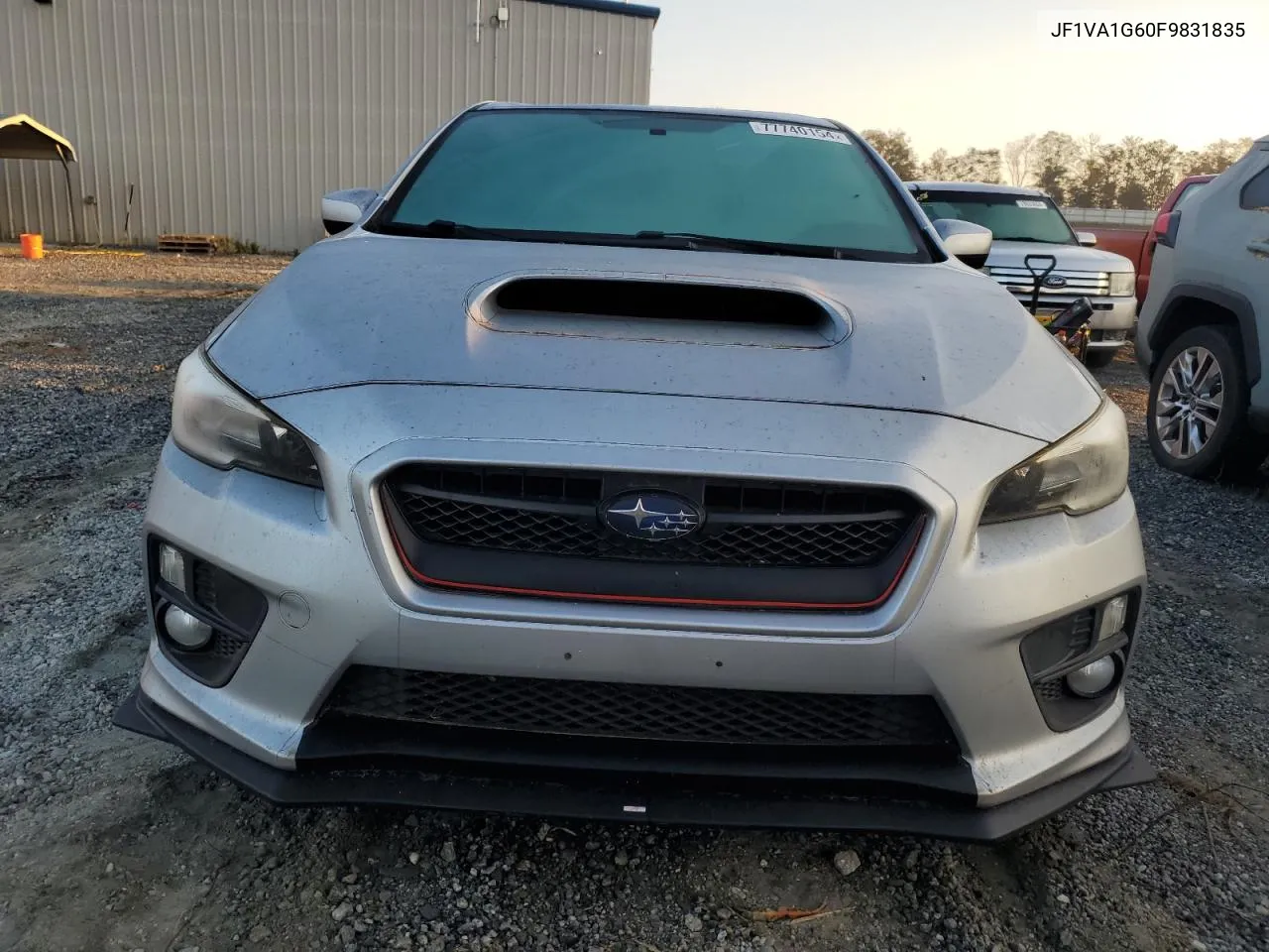 2015 Subaru Wrx Limited VIN: JF1VA1G60F9831835 Lot: 77740154