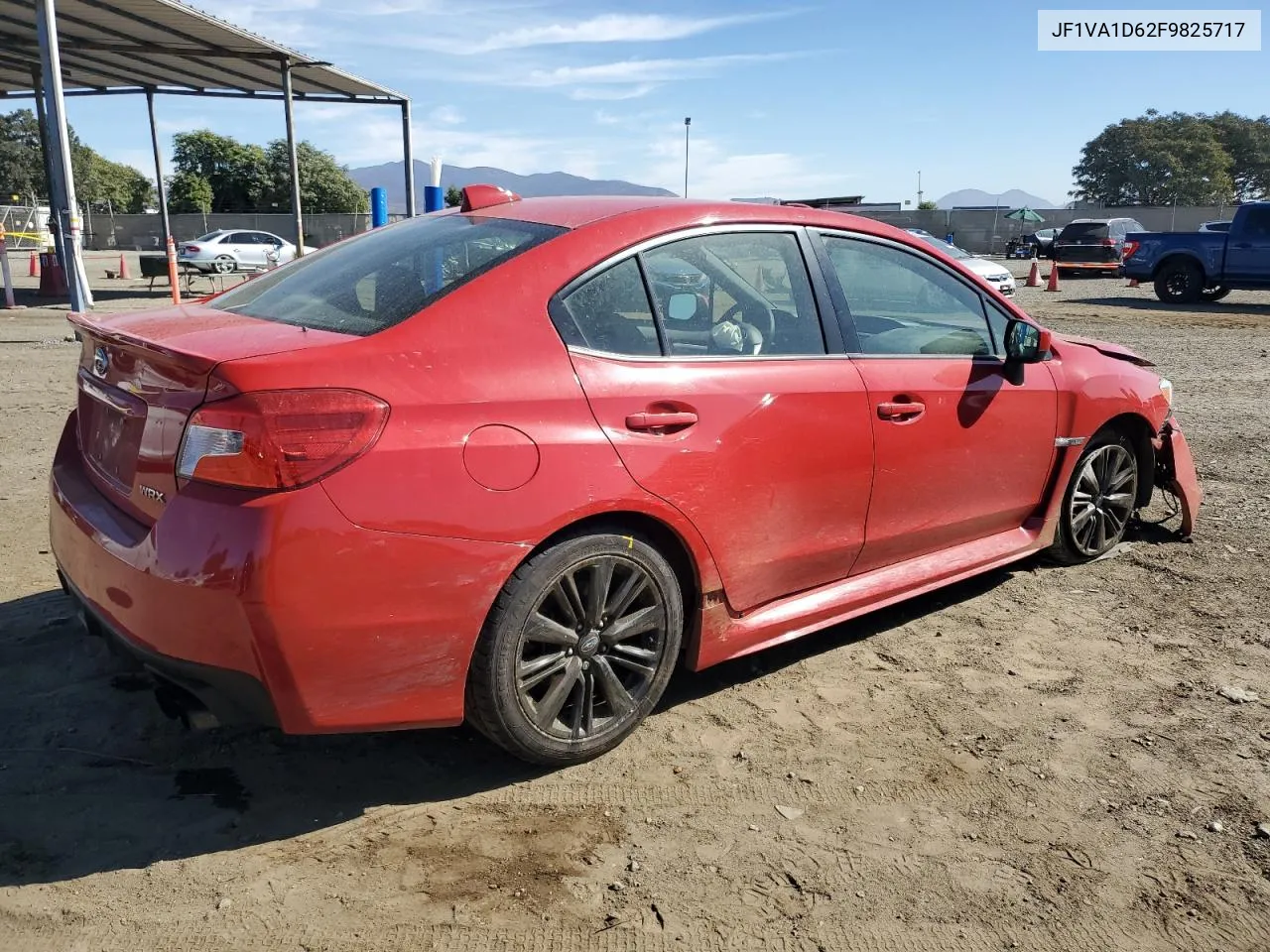 2015 Subaru Wrx Premium VIN: JF1VA1D62F9825717 Lot: 78314754