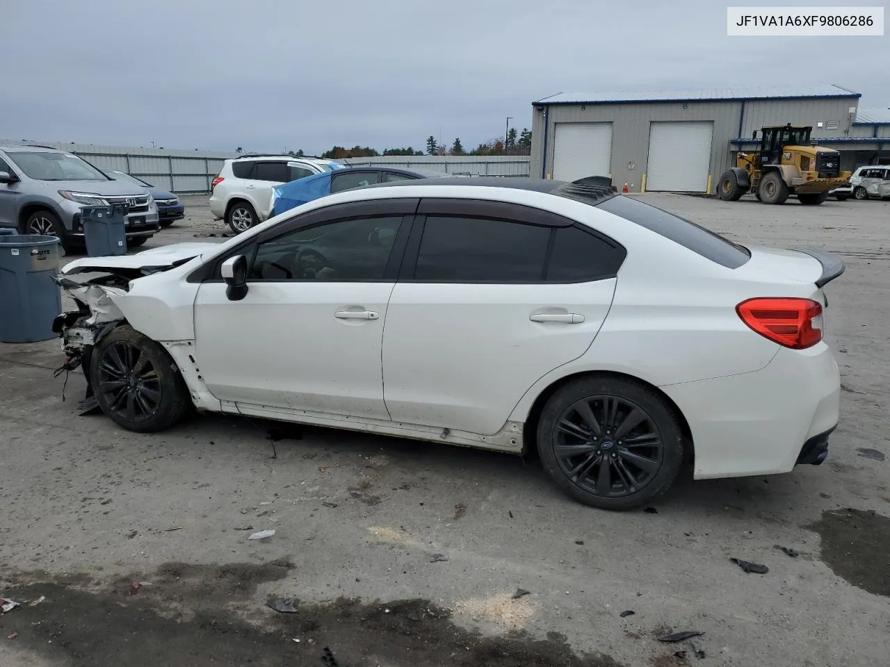 2015 Subaru Wrx VIN: JF1VA1A6XF9806286 Lot: 79219254