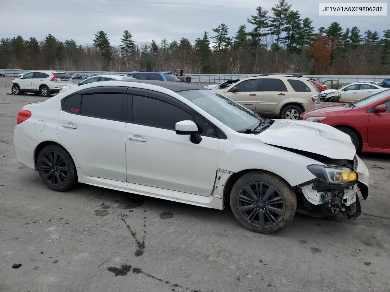 2015 Subaru Wrx VIN: JF1VA1A6XF9806286 Lot: 79219254