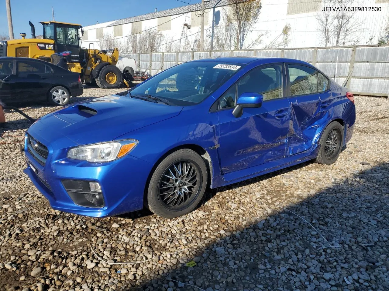 2015 Subaru Wrx VIN: JF1VA1A63F9812530 Lot: 79732634