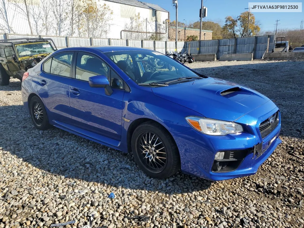 2015 Subaru Wrx VIN: JF1VA1A63F9812530 Lot: 79732634