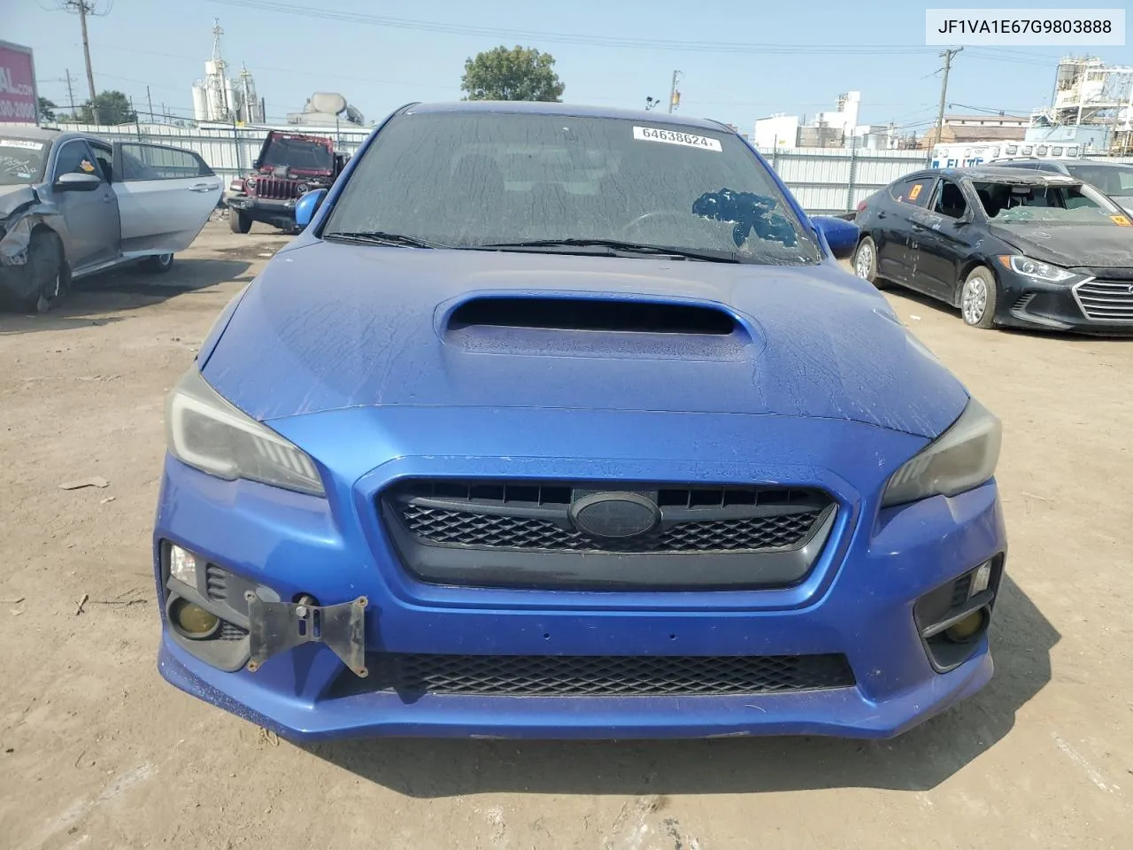 2016 Subaru Wrx Premium VIN: JF1VA1E67G9803888 Lot: 64638624