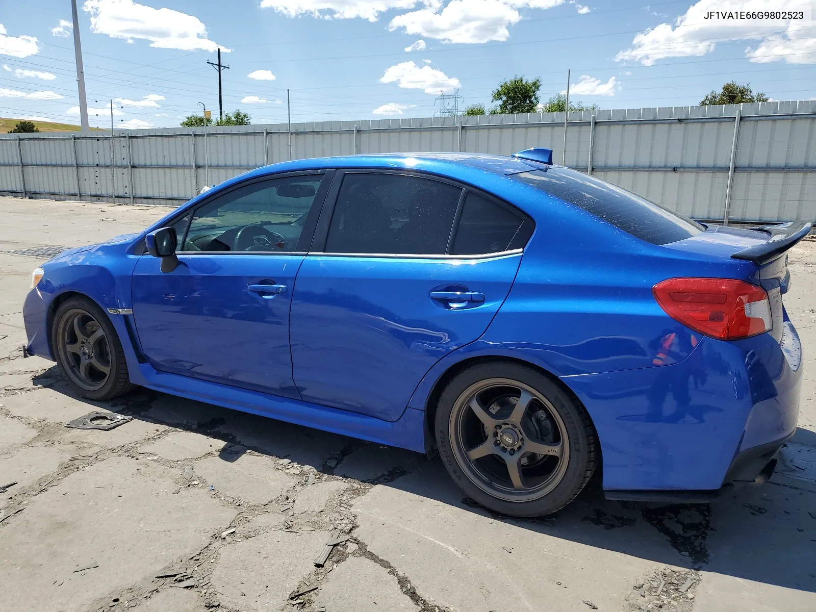 2016 Subaru Wrx Premium VIN: JF1VA1E66G9802523 Lot: 65279134