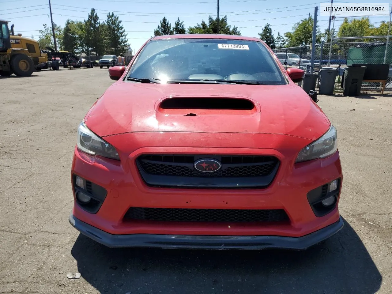 JF1VA1N65G8816984 2016 Subaru Wrx Limited