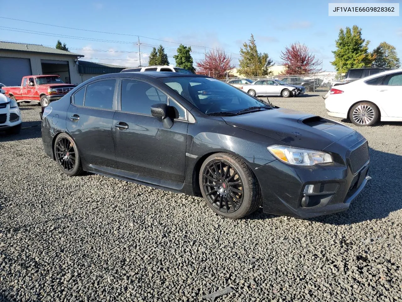 2016 Subaru Wrx Premium VIN: JF1VA1E66G9828362 Lot: 73714864