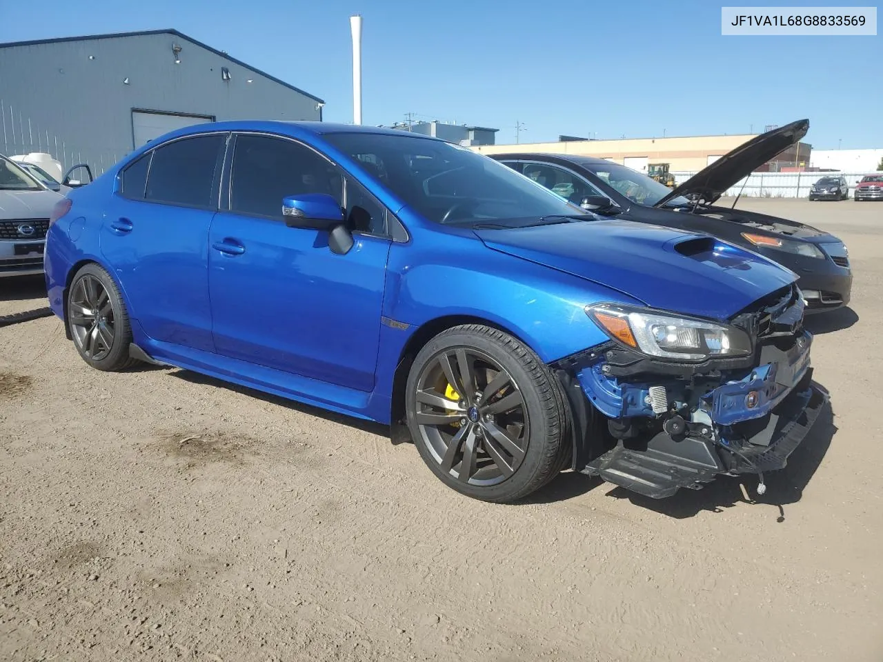 2016 Subaru Wrx Limited VIN: JF1VA1L68G8833569 Lot: 74196144