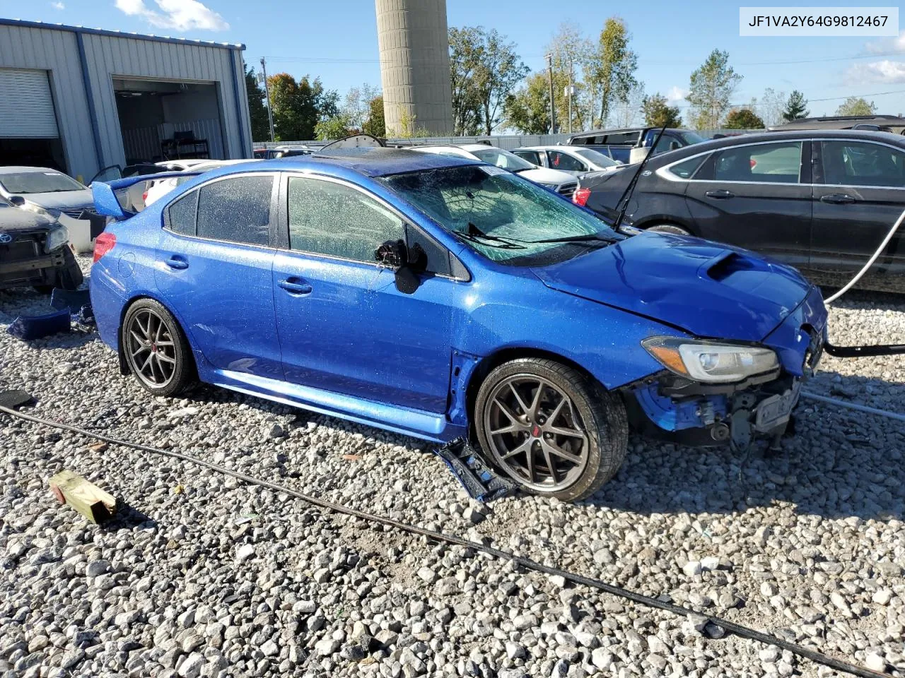 2016 Subaru Wrx Sti Limited VIN: JF1VA2Y64G9812467 Lot: 74713354