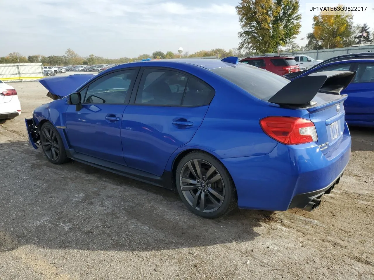 2016 Subaru Wrx Premium VIN: JF1VA1E63G9822017 Lot: 78091474