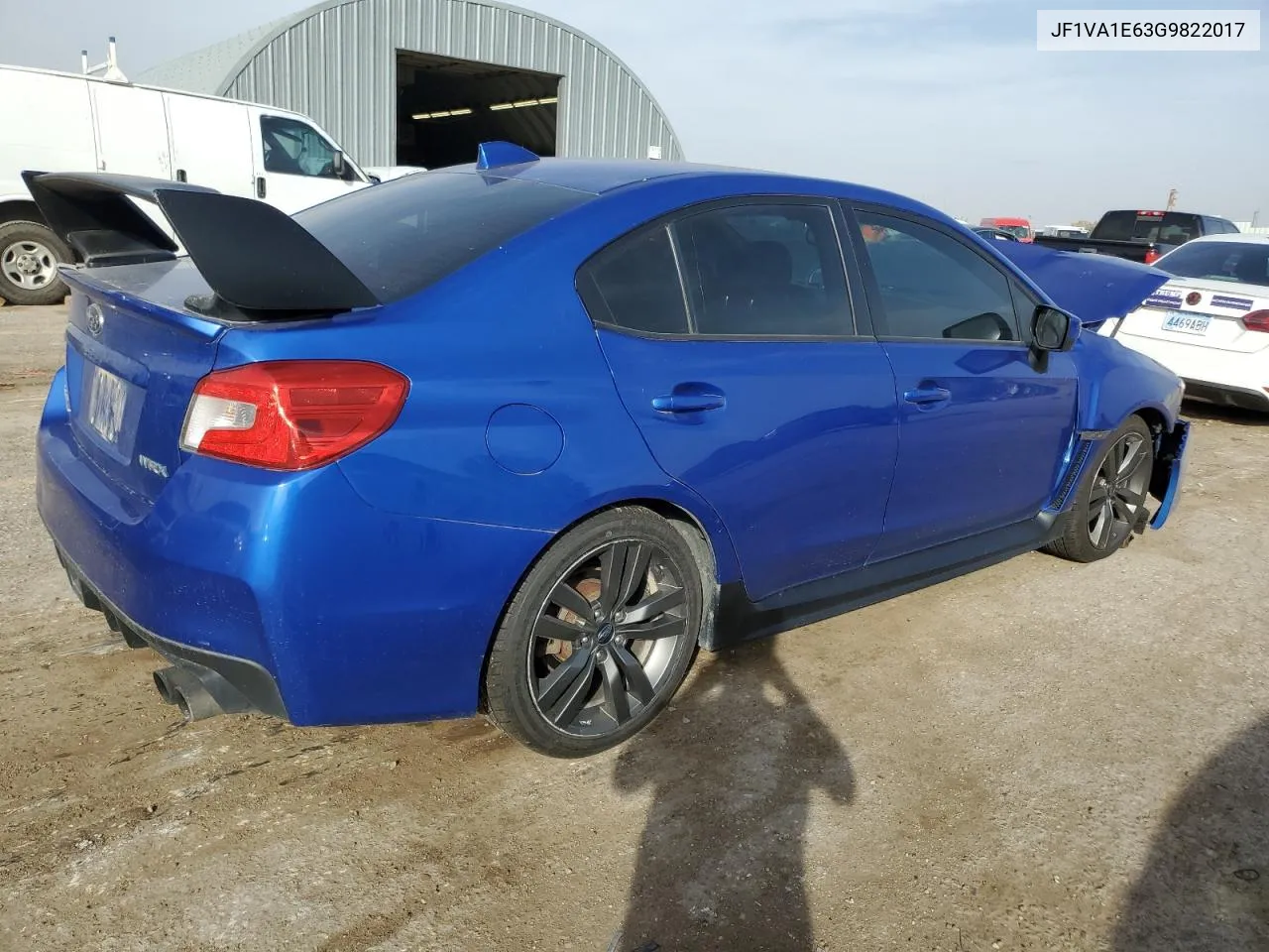 2016 Subaru Wrx Premium VIN: JF1VA1E63G9822017 Lot: 78091474