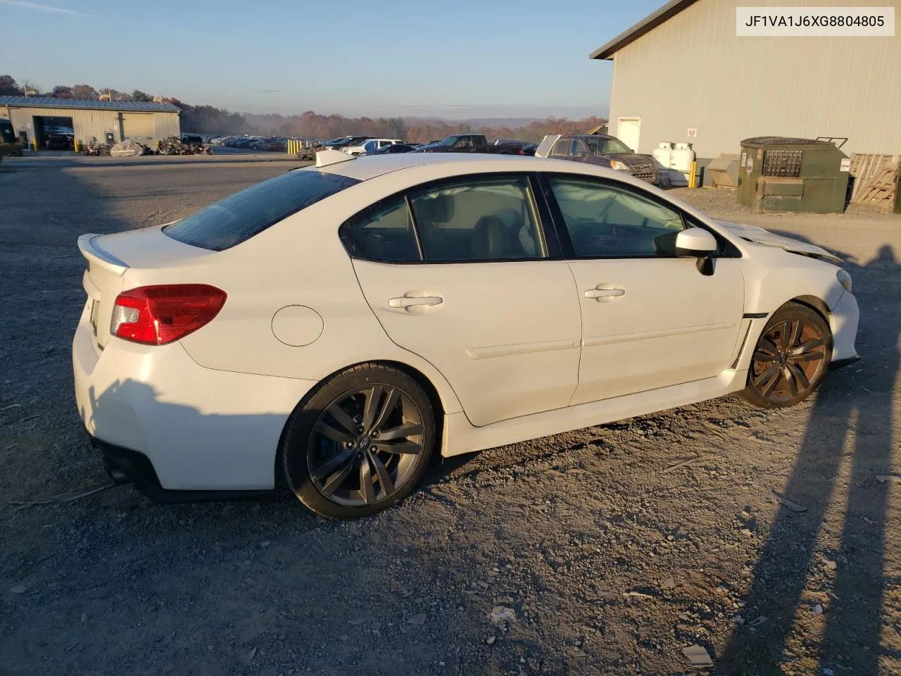 2016 Subaru Wrx Limited VIN: JF1VA1J6XG8804805 Lot: 78963364