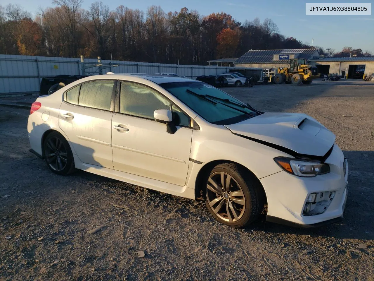 2016 Subaru Wrx Limited VIN: JF1VA1J6XG8804805 Lot: 78963364