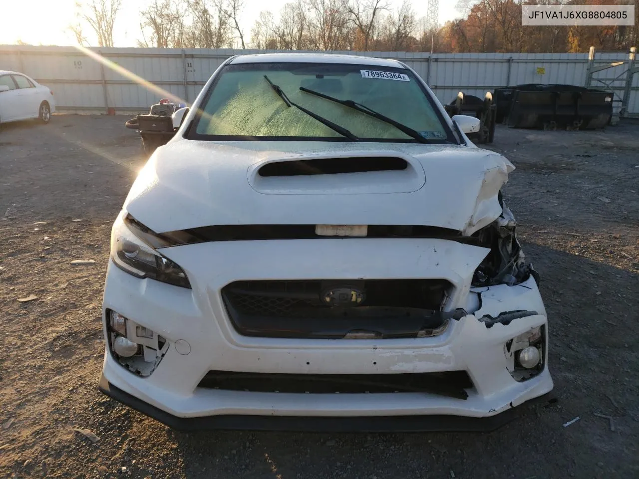 2016 Subaru Wrx Limited VIN: JF1VA1J6XG8804805 Lot: 78963364