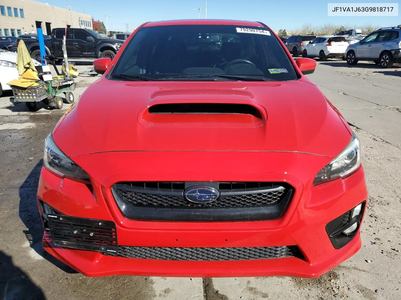 2016 Subaru Wrx Limited VIN: JF1VA1J63G9818717 Lot: 79290754