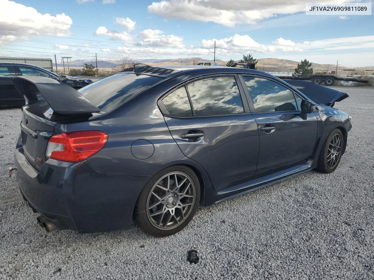 2016 Subaru Wrx Sti VIN: JF1VA2V69G9811089 Lot: 80922834