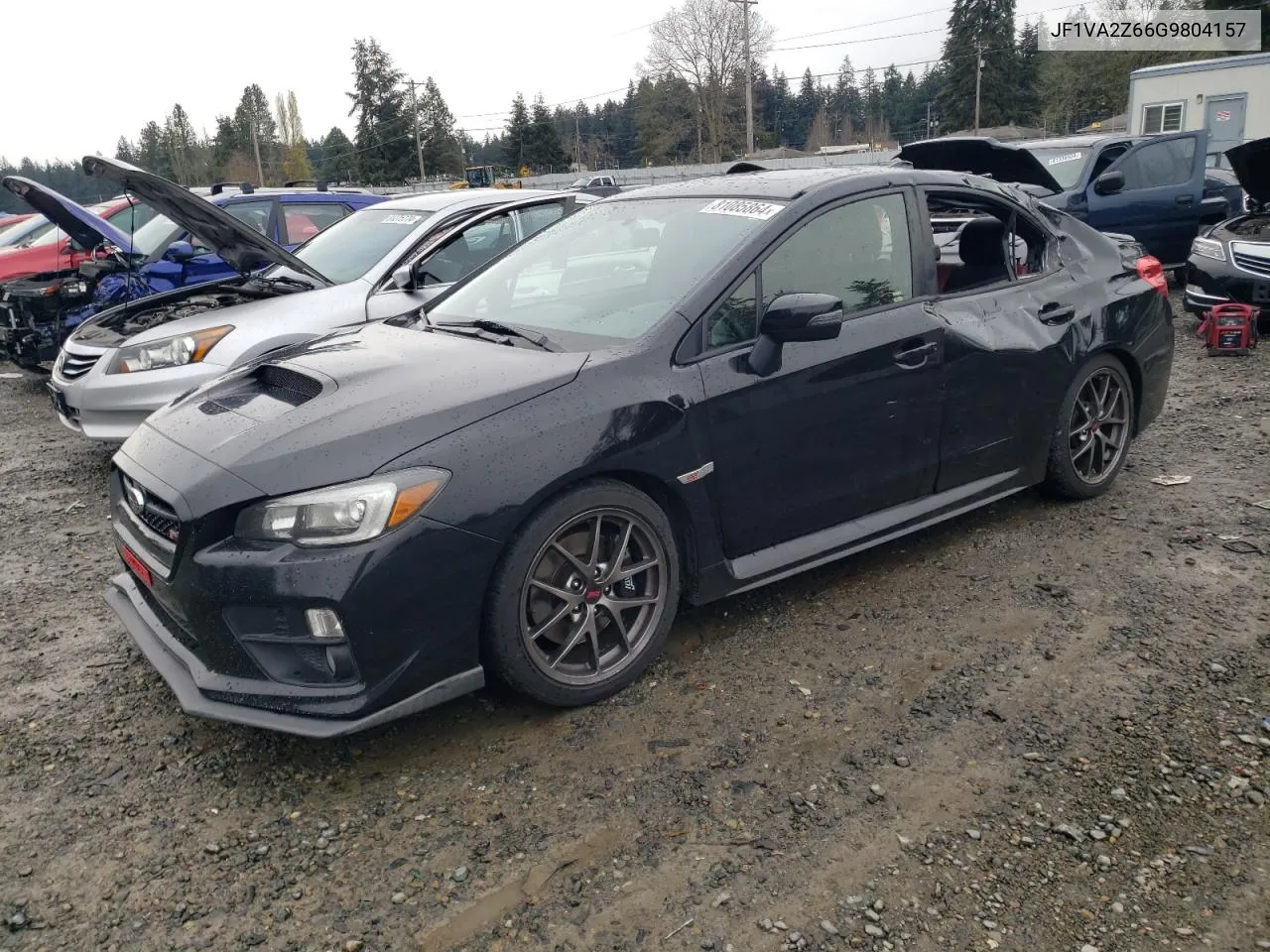 2016 Subaru Wrx Sti Limited VIN: JF1VA2Z66G9804157 Lot: 81085864