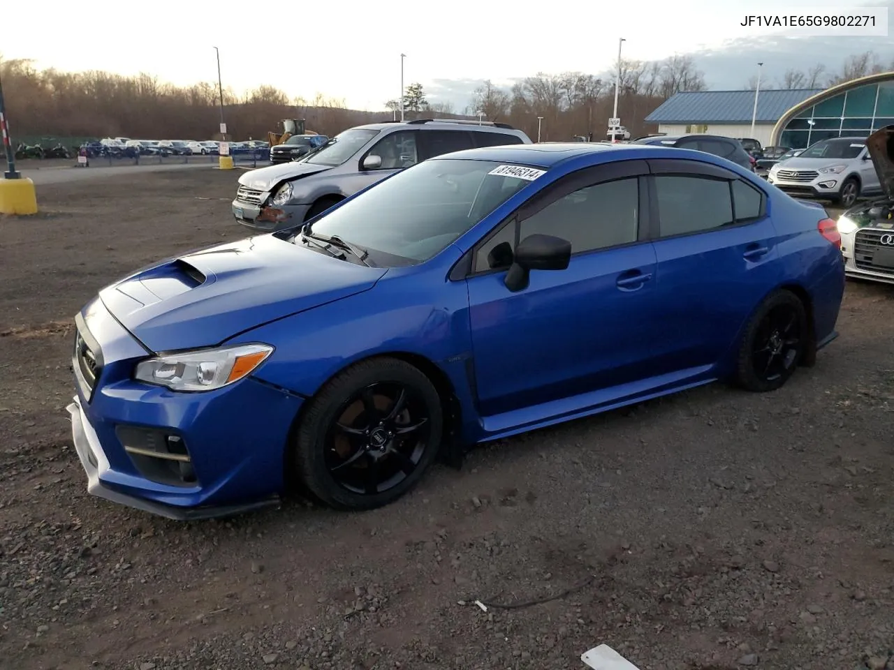 2016 Subaru Wrx Premium VIN: JF1VA1E65G9802271 Lot: 81946314