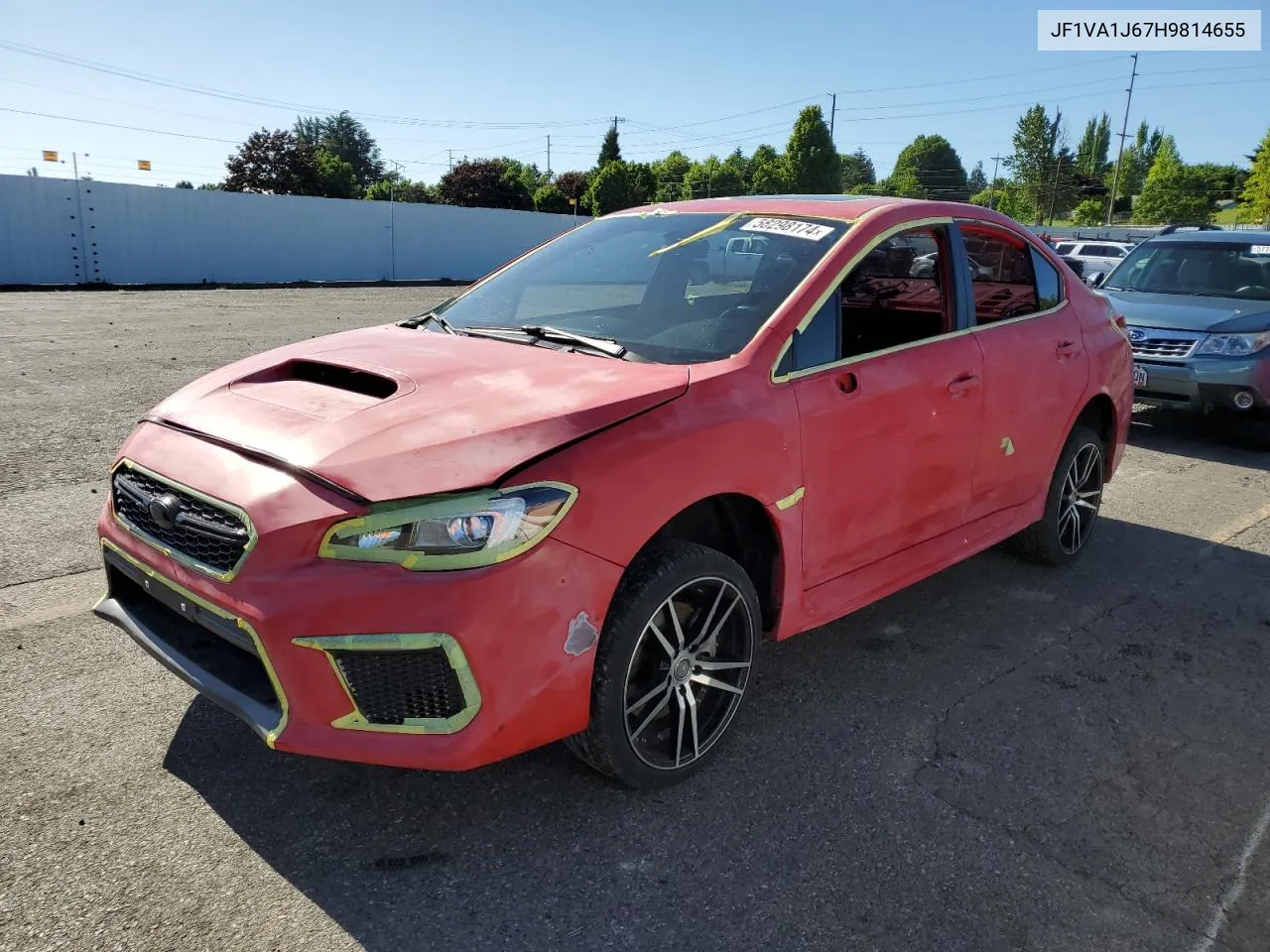 JF1VA1J67H9814655 2017 Subaru Wrx Limited