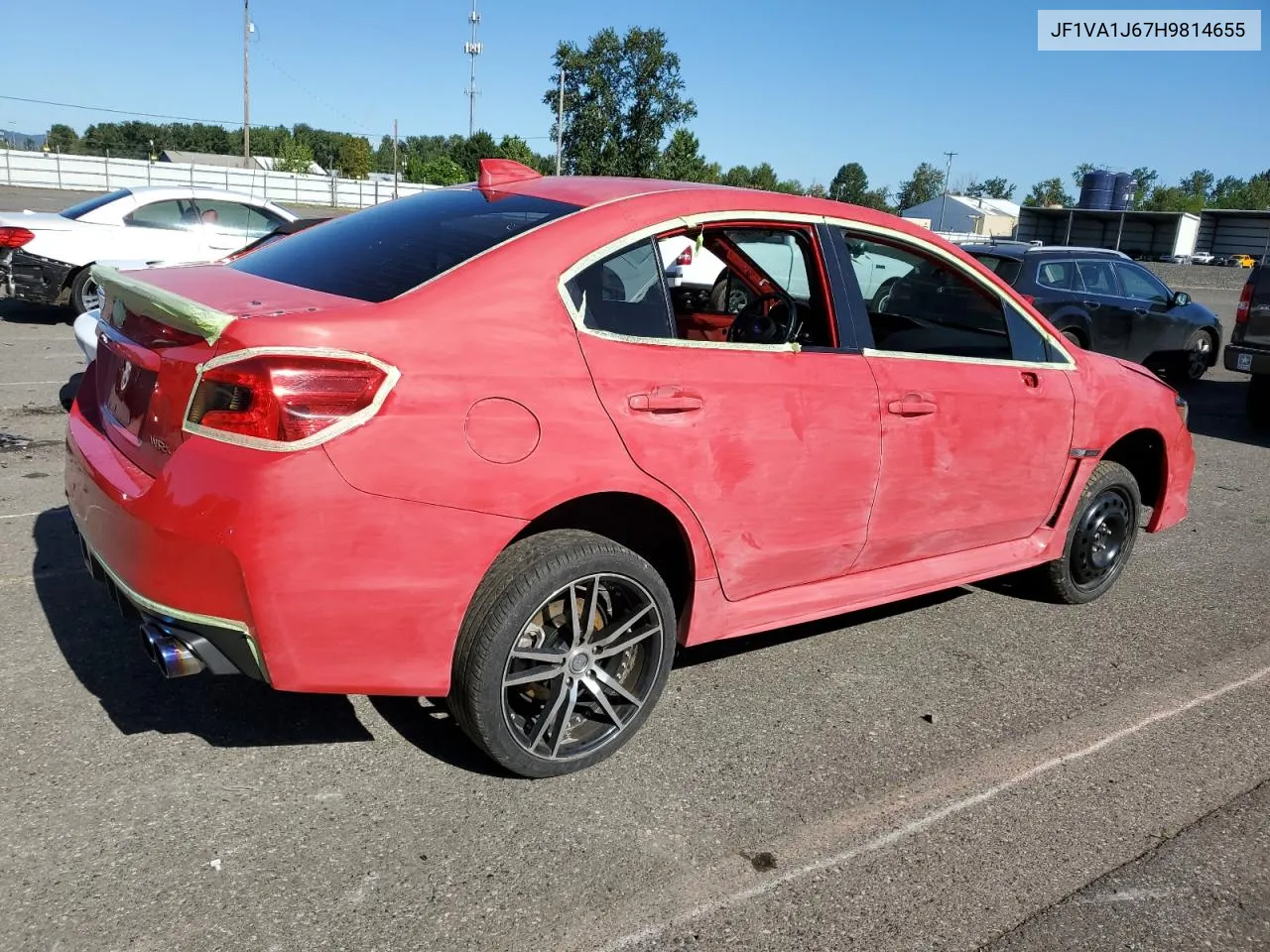 2017 Subaru Wrx Limited VIN: JF1VA1J67H9814655 Lot: 58298174