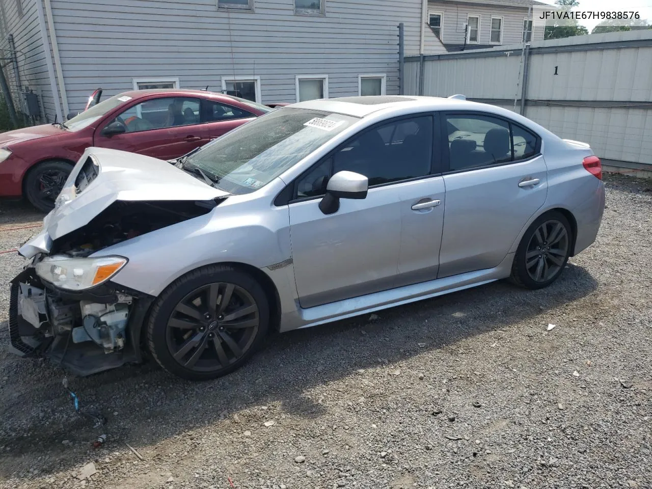 2017 Subaru Wrx Premium VIN: JF1VA1E67H9838576 Lot: 58869824