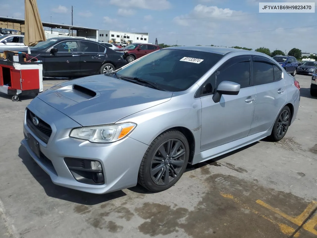 2017 Subaru Wrx VIN: JF1VA1B69H9823470 Lot: 61132874