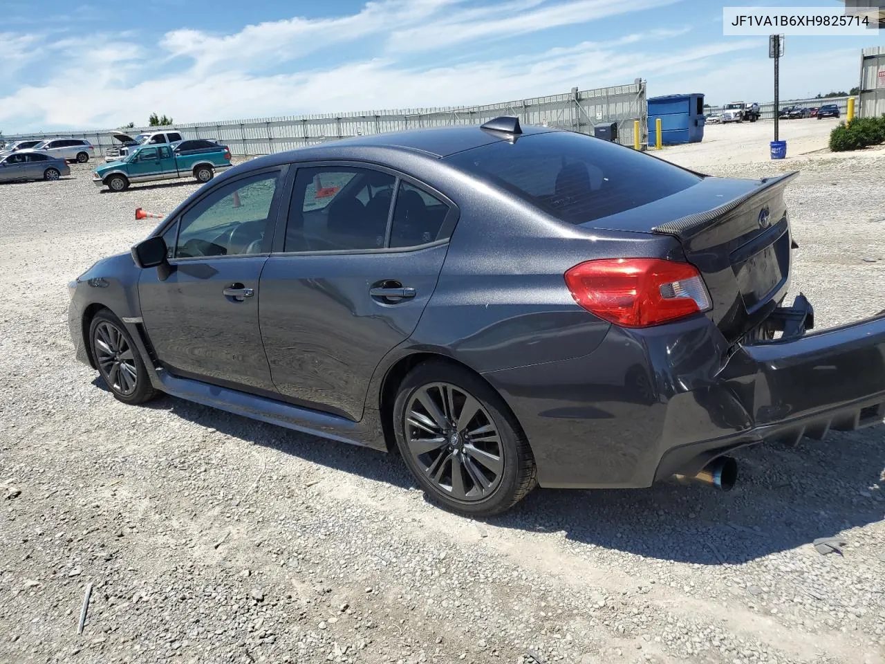 2017 Subaru Wrx VIN: JF1VA1B6XH9825714 Lot: 61223354