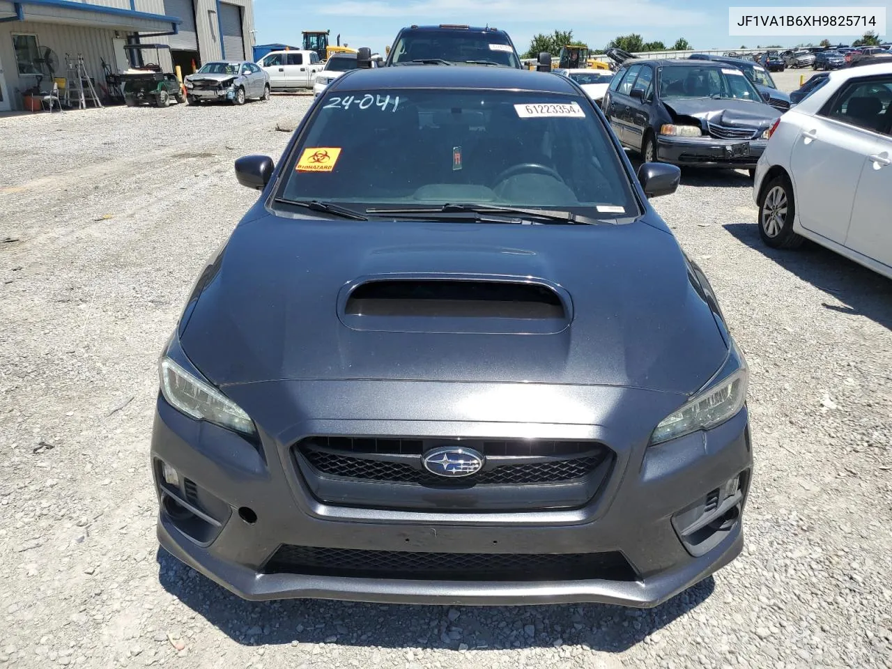 2017 Subaru Wrx VIN: JF1VA1B6XH9825714 Lot: 61223354