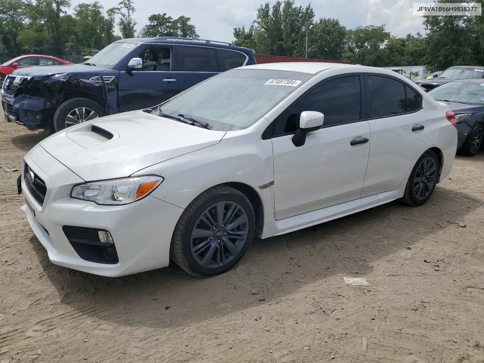 2017 Subaru Wrx VIN: JF1VA1B66H9838377 Lot: 67487384