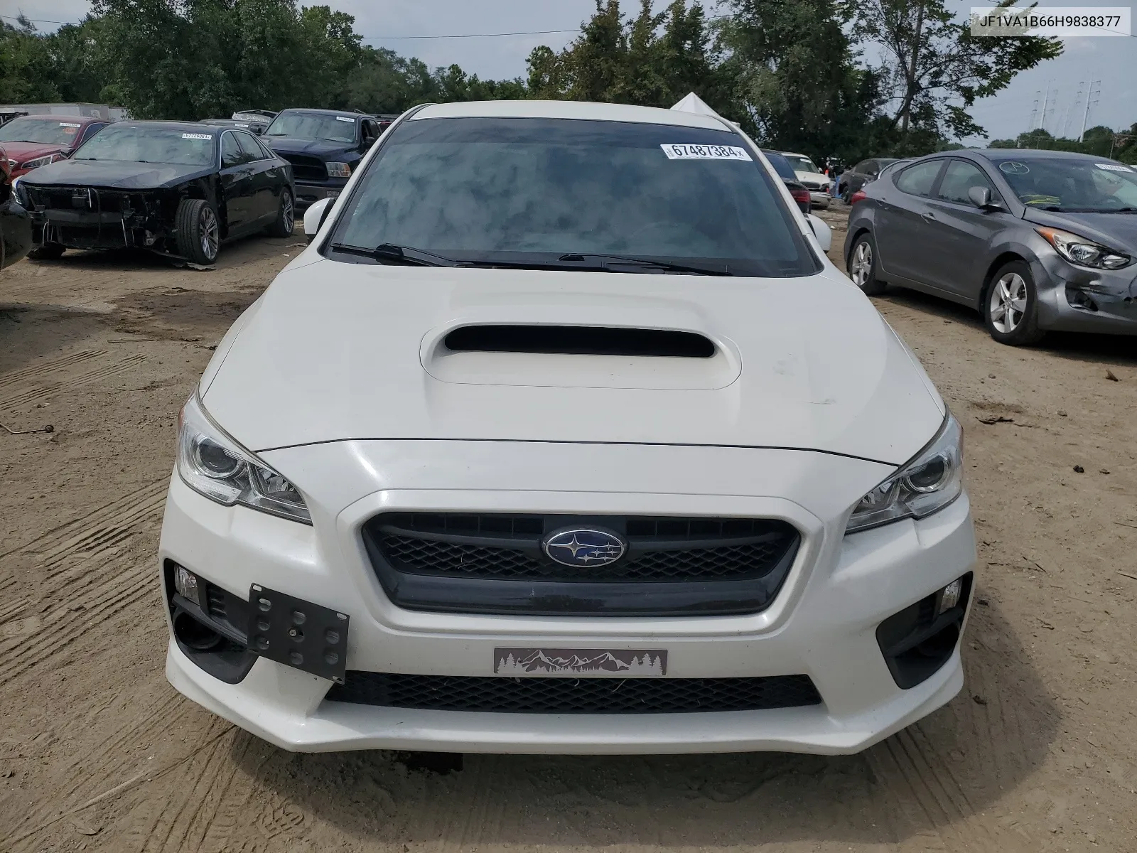 2017 Subaru Wrx VIN: JF1VA1B66H9838377 Lot: 67487384