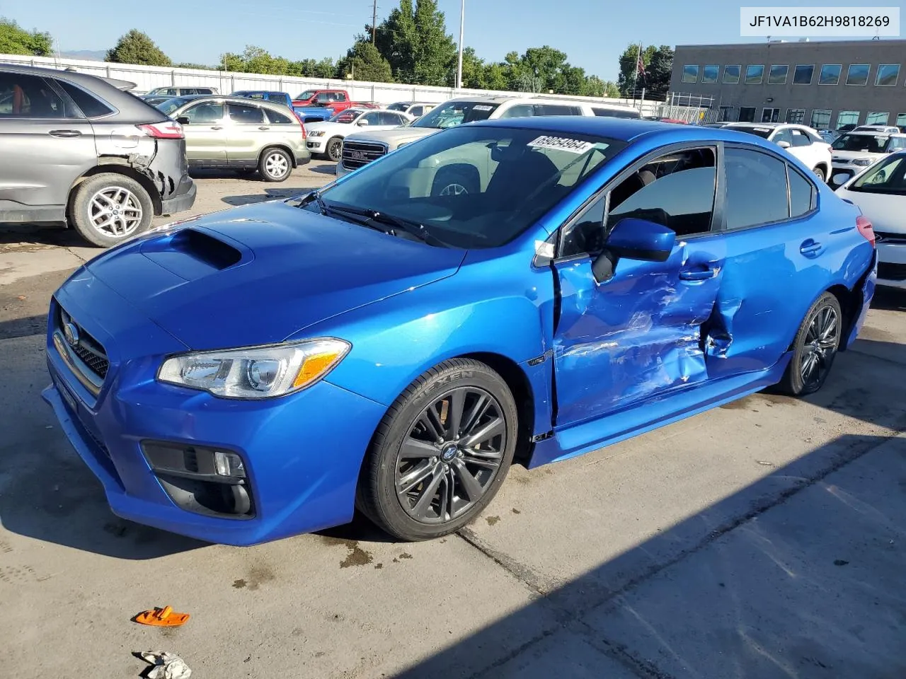 2017 Subaru Wrx VIN: JF1VA1B62H9818269 Lot: 69054964