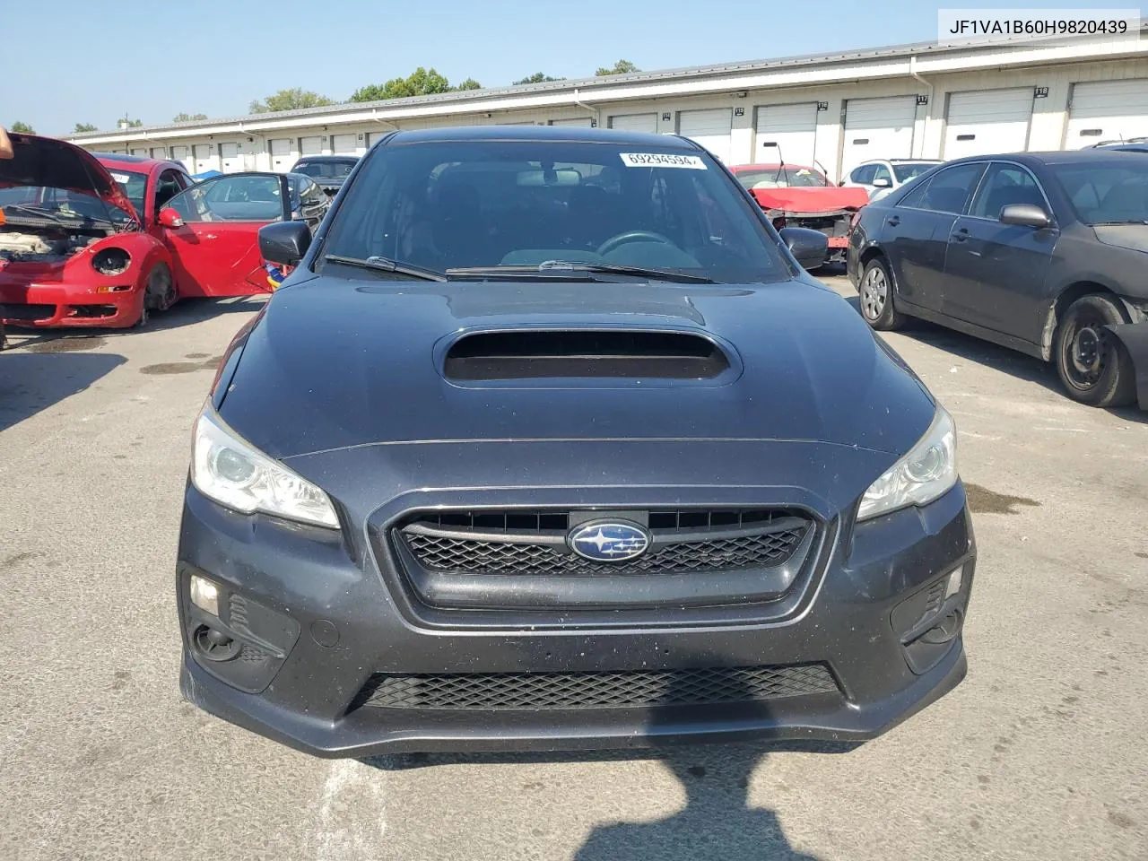 2017 Subaru Wrx VIN: JF1VA1B60H9820439 Lot: 69294594