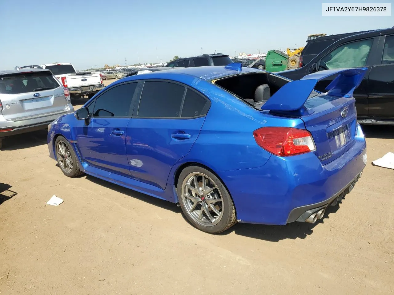 JF1VA2Y67H9826378 2017 Subaru Wrx Sti Limited