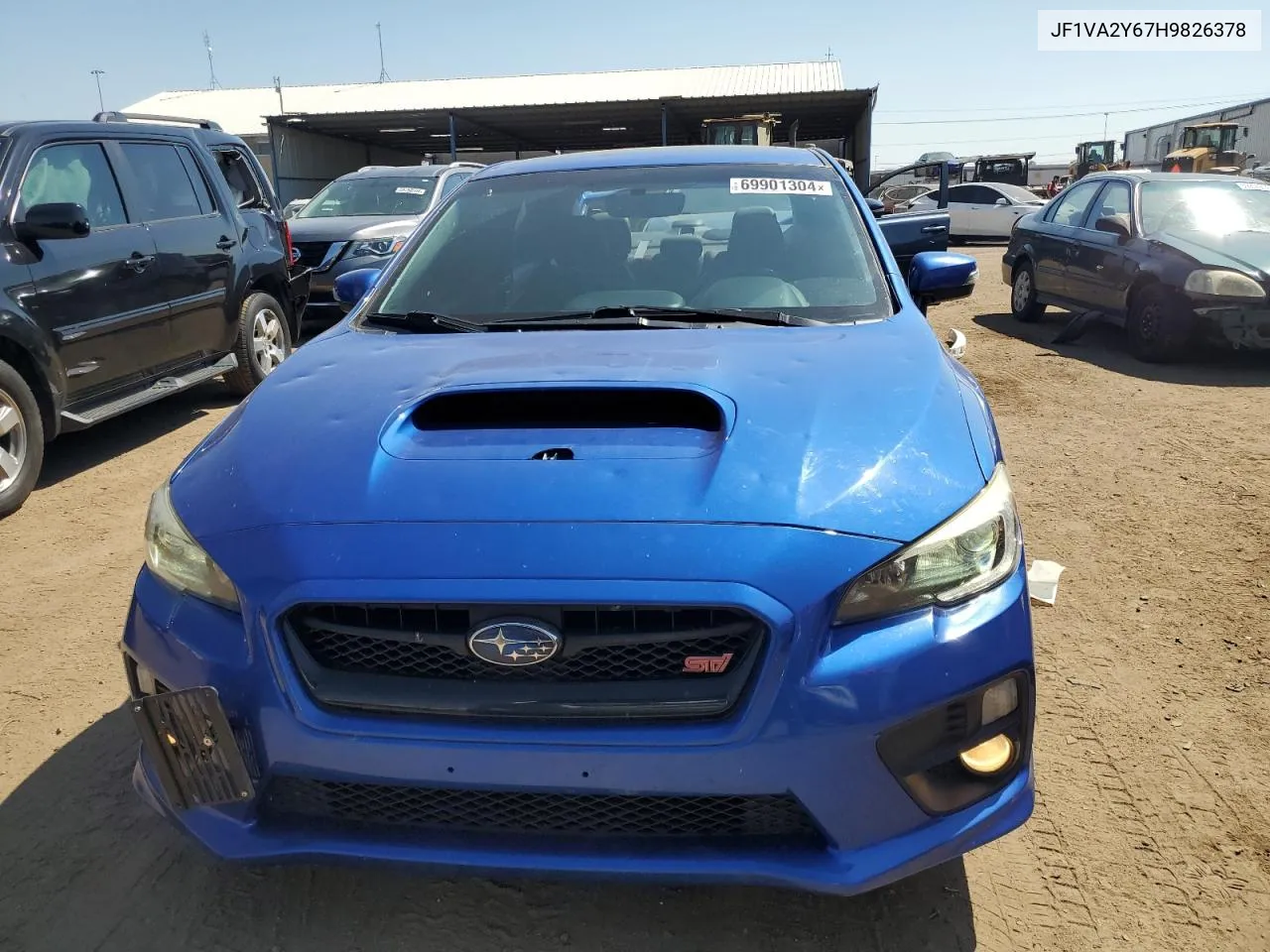 2017 Subaru Wrx Sti Limited VIN: JF1VA2Y67H9826378 Lot: 69901304