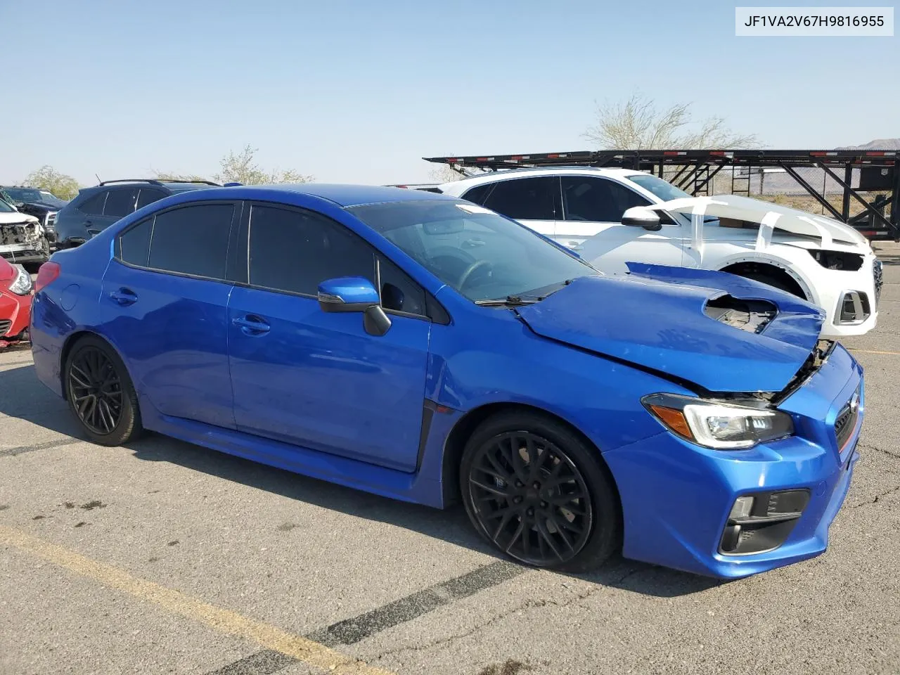 2017 Subaru Wrx Sti VIN: JF1VA2V67H9816955 Lot: 70570904