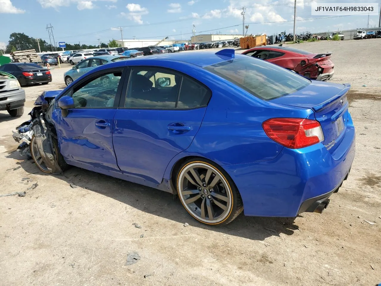 2017 Subaru Wrx Premium VIN: JF1VA1F64H9833043 Lot: 71399164