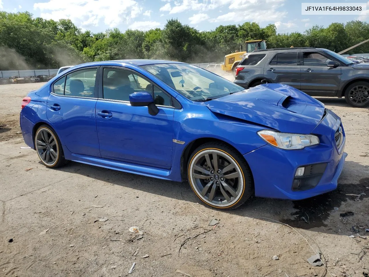 2017 Subaru Wrx Premium VIN: JF1VA1F64H9833043 Lot: 71399164