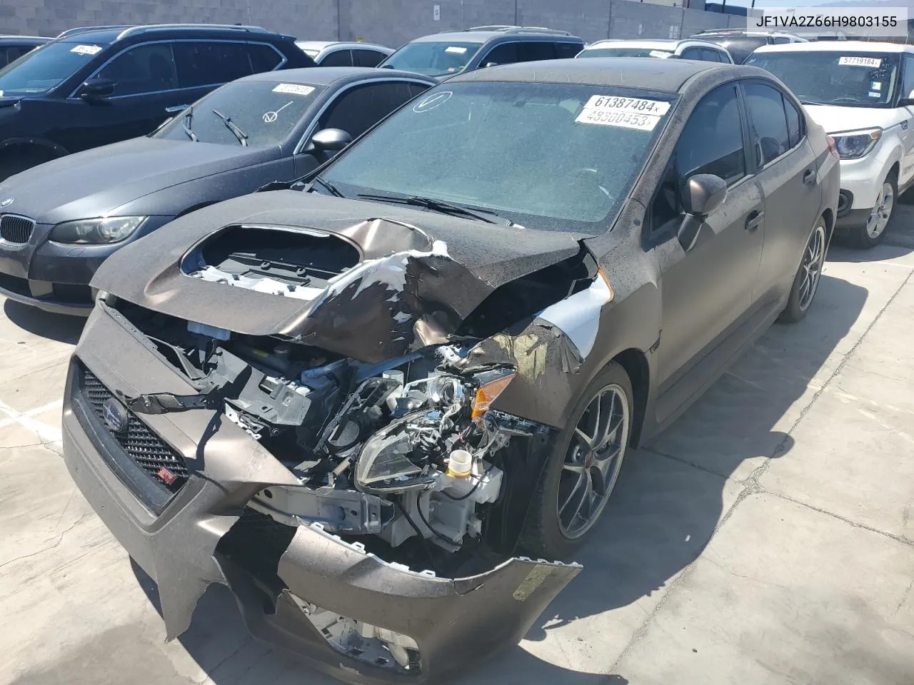 JF1VA2Z66H9803155 2017 Subaru Wrx Sti Limited