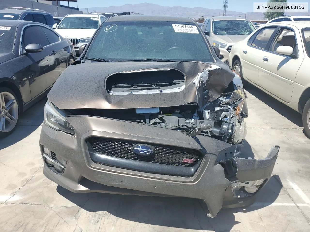 JF1VA2Z66H9803155 2017 Subaru Wrx Sti Limited