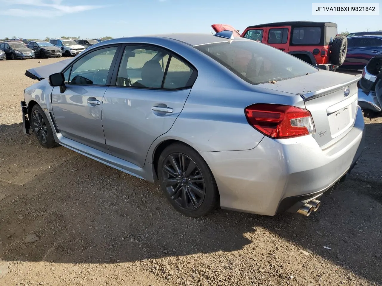 2017 Subaru Wrx VIN: JF1VA1B6XH9821842 Lot: 73637204