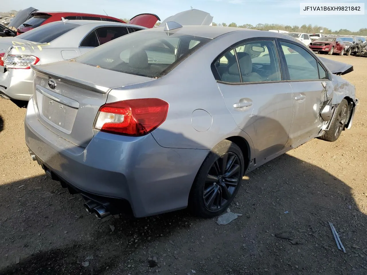 2017 Subaru Wrx VIN: JF1VA1B6XH9821842 Lot: 73637204