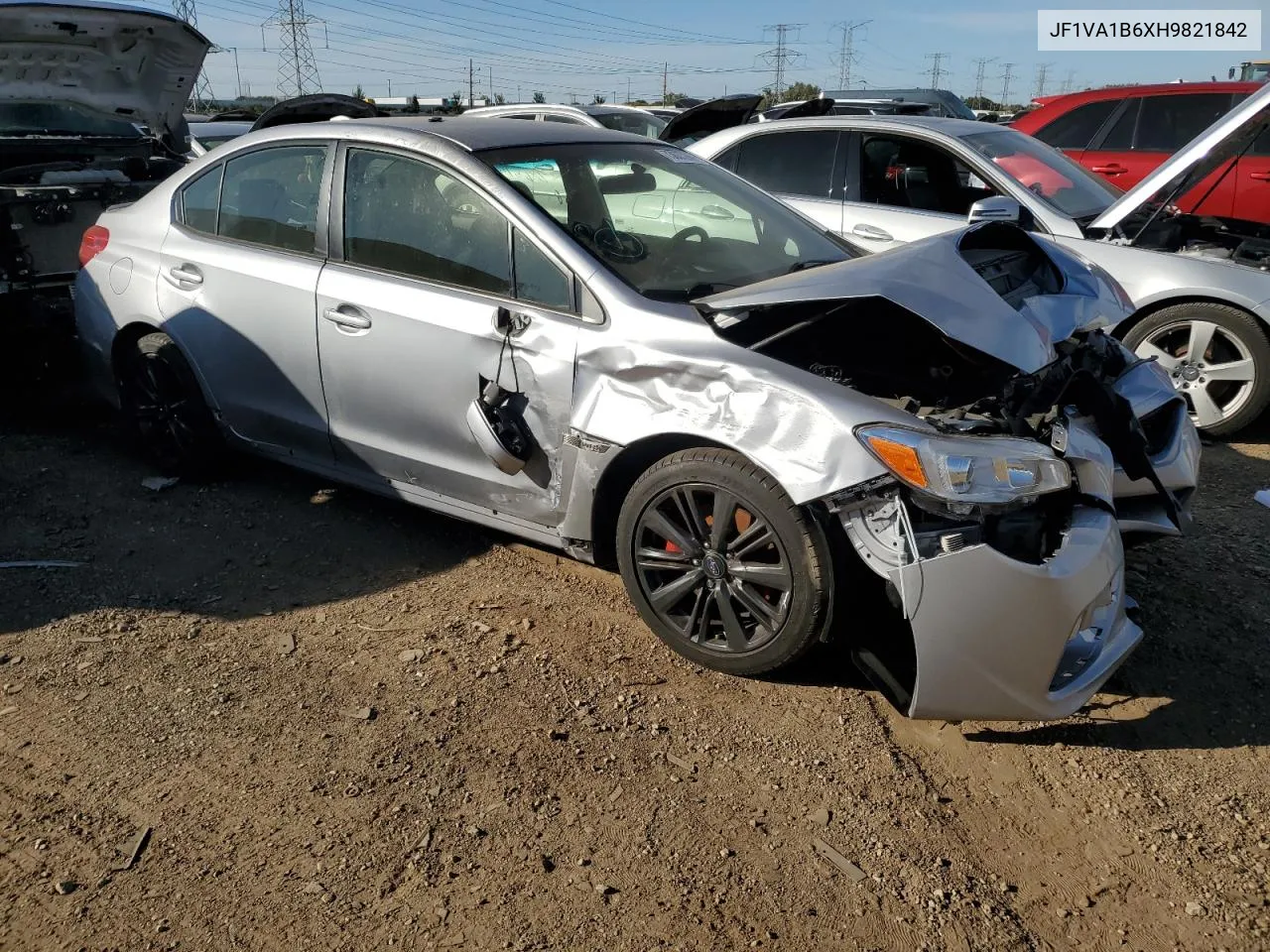 2017 Subaru Wrx VIN: JF1VA1B6XH9821842 Lot: 73637204