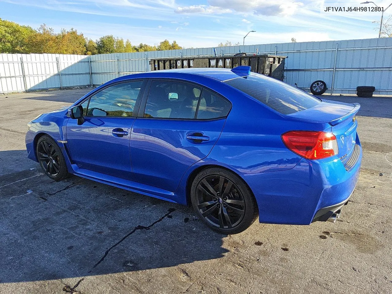 2017 Subaru Wrx Limited VIN: JF1VA1J64H9812801 Lot: 75404114