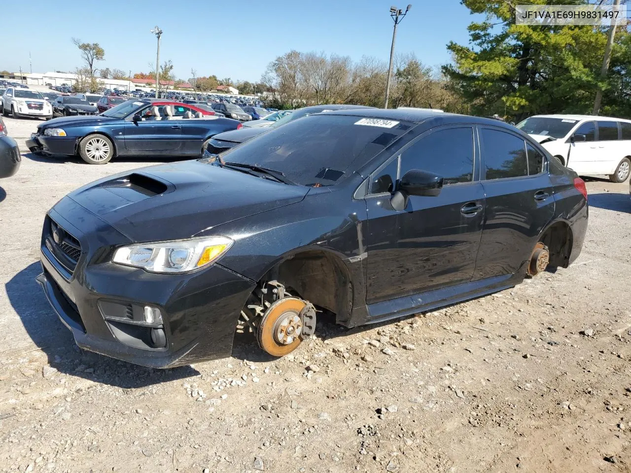 2017 Subaru Wrx Premium VIN: JF1VA1E69H9831497 Lot: 77098794