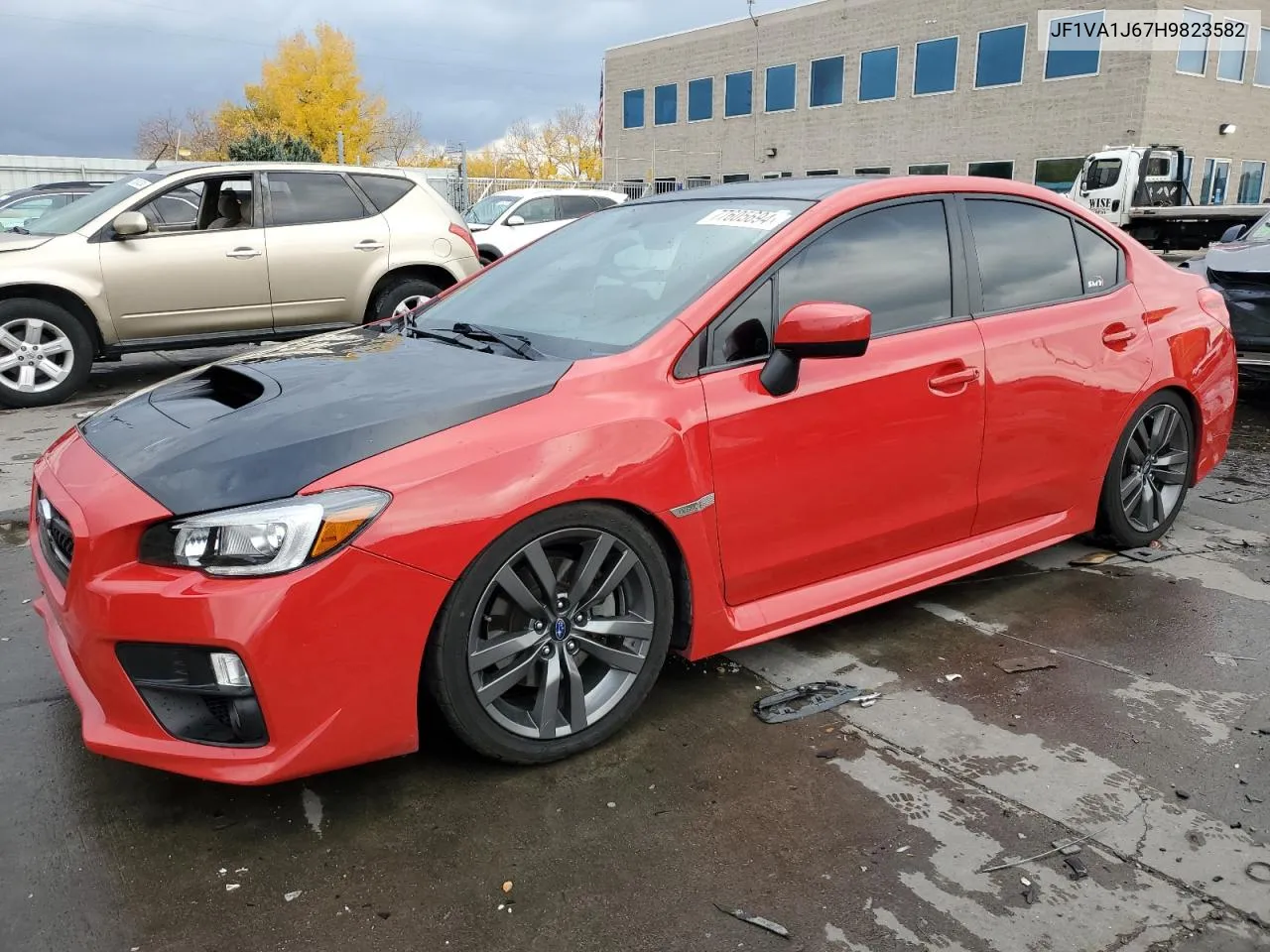 2017 Subaru Wrx Limited VIN: JF1VA1J67H9823582 Lot: 77605694