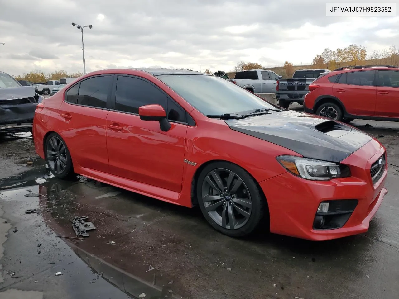 2017 Subaru Wrx Limited VIN: JF1VA1J67H9823582 Lot: 77605694