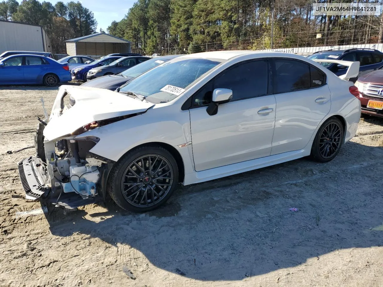 2017 Subaru Wrx Sti VIN: JF1VA2M64H9841281 Lot: 78170514